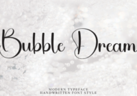 Bubble Dream Font - Featured Image
