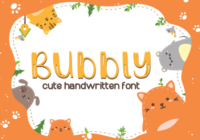 Bubbly Cute Font - Featured Image