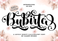 Bubirta Font - Featured Image