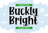 Buckly Bright Font - Featured Image