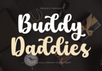 Buddy Daddies Font - Featured Image
