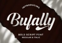 Bufally Font - Featured Image