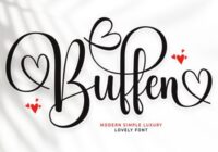 Buffen Font - Featured Image
