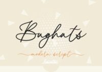 Bughats Font - Featured Image