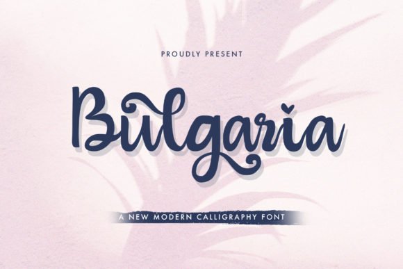 Bulgaria Font - Featured Image