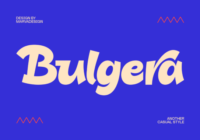 Bulgera Font - Featured Image