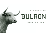 Bulron Font - Featured Image