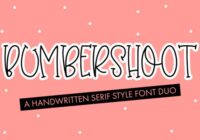 Bumbershoot Font - Featured Image