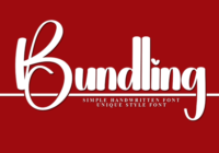 Bundling Font - Featured Image