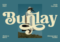 Bunlay Font - Featured Image