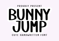 Bunny Jump Font - Featured Image