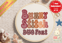 Bunny Stitch Duo Font - Featured Image