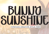 Bunny Sunshine Font - Featured Image
