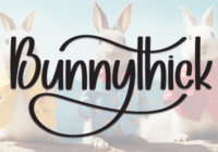 Bunnythick Font - Featured Image