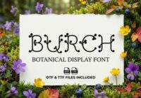 Burch Font - Featured Image
