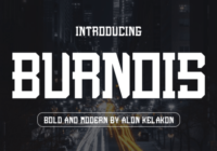 Burnois Font - Featured Image