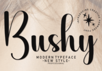 Bushy Font - Featured Image