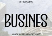 Busines Font - Featured Image