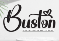 Buston Font - Featured Image