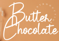 Butter Chocolate Font - Featured Image