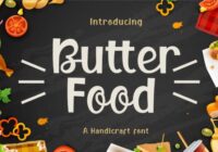 Butter Food Font - Featured Image