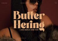 Butter Hering Font - Featured Image