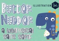 Butter Nudder Font - Featured Image