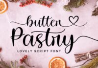 Butter Pastry Font - Featured Image