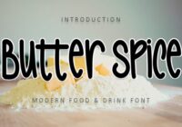 Butter Spice Font - Featured Image