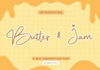 Butter & Jam Font - Featured Image