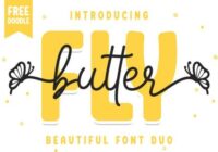 Butterfly Duo Font - Featured Image