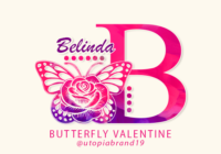 Butterfly Valentine Monogram Font - Featured Image