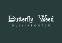 Butterfly Weed Font - Featured Image