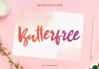 Butterfree Font - Featured Image