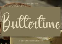 Buttertime Font - Featured Image