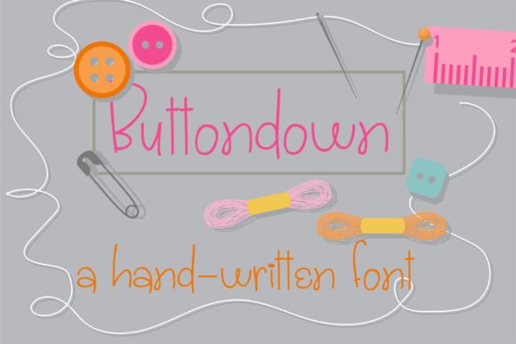 Buttondown Font - Featured Image
