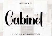 Cabinet Font - Featured Image