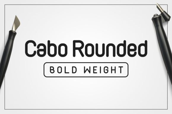 Cabo Rounded Bold Font - Featured Image