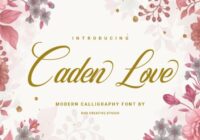 Caden Love Font - Featured Image
