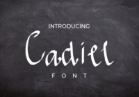 Cadiel Font - Featured Image