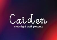 Caiden Font - Featured Image