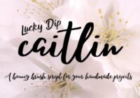 Caitlin Script Font - Featured Image