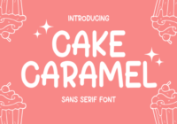 Cake Caramel Font - Featured Image