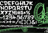 Calabar Firewood Font - Featured Image