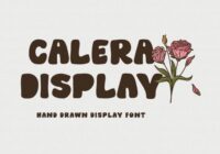Calera Display Font - Featured Image