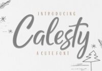 Calesty Font - Featured Image