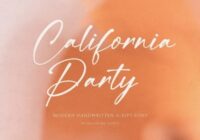 California Party Font - Featured Image