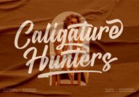 Caligature Hunters Font - Featured Image
