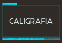 Caligrafia Font - Featured Image