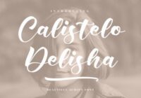 Calistelo Delisha Font - Featured Image
